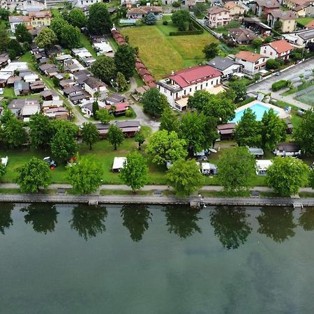 Camping Hotel Au Lac De Como ソーリコ エクステリア 写真