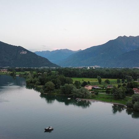 Camping Hotel Au Lac De Como ソーリコ エクステリア 写真