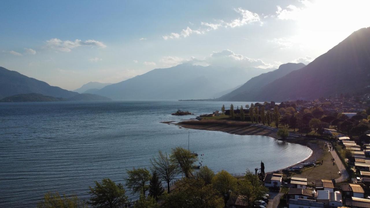 Camping Hotel Au Lac De Como ソーリコ エクステリア 写真