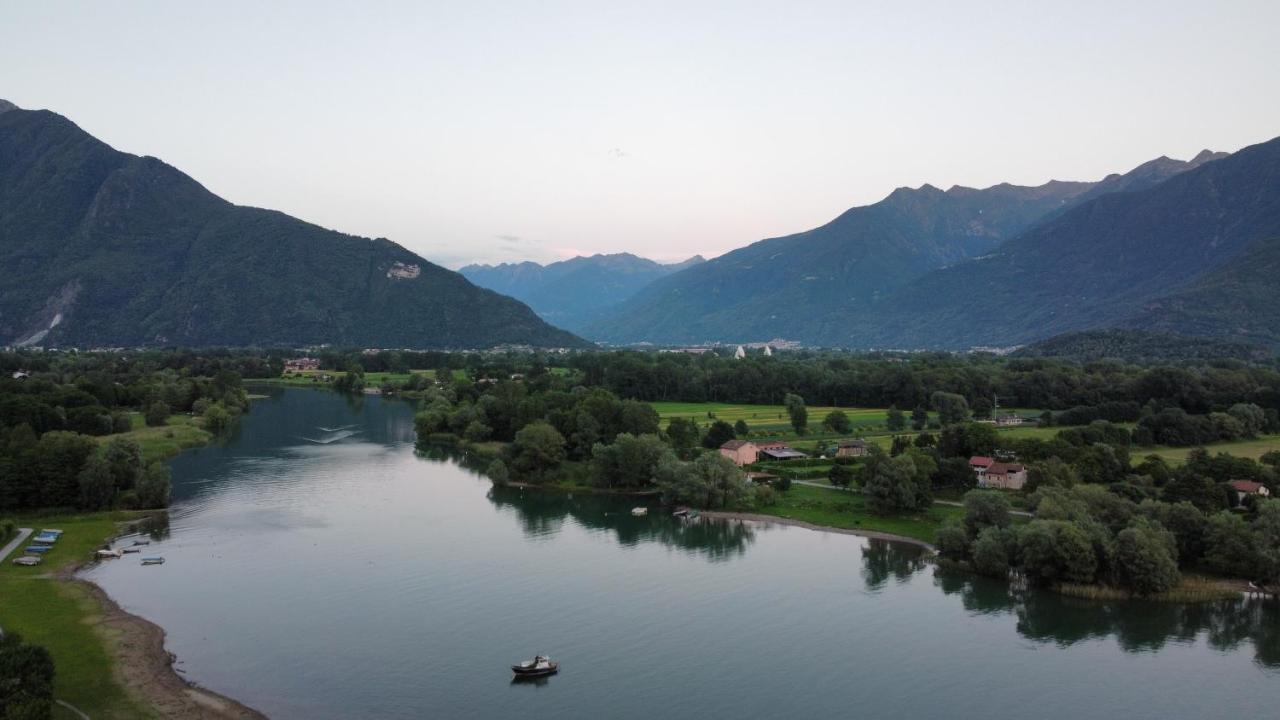 Camping Hotel Au Lac De Como ソーリコ エクステリア 写真