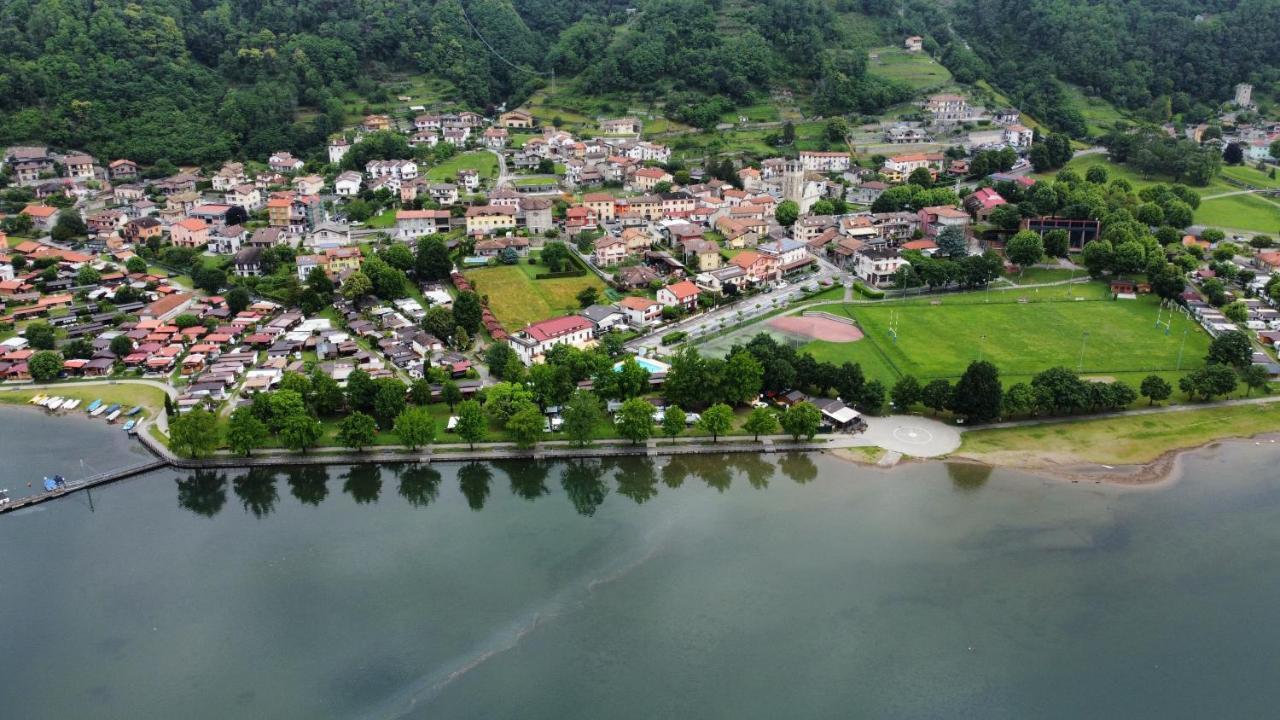 Camping Hotel Au Lac De Como ソーリコ エクステリア 写真